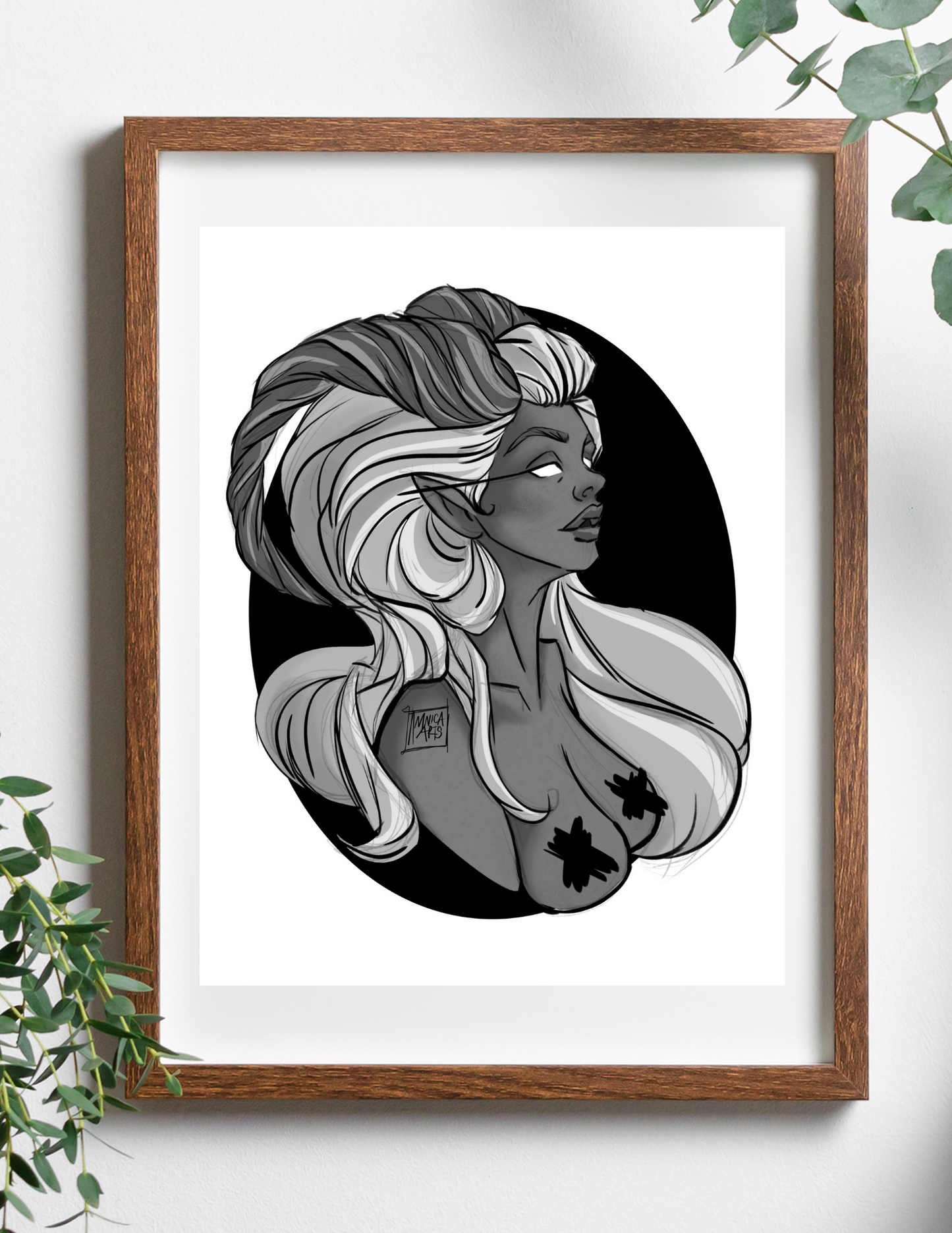 Tiefling Classic Portrait