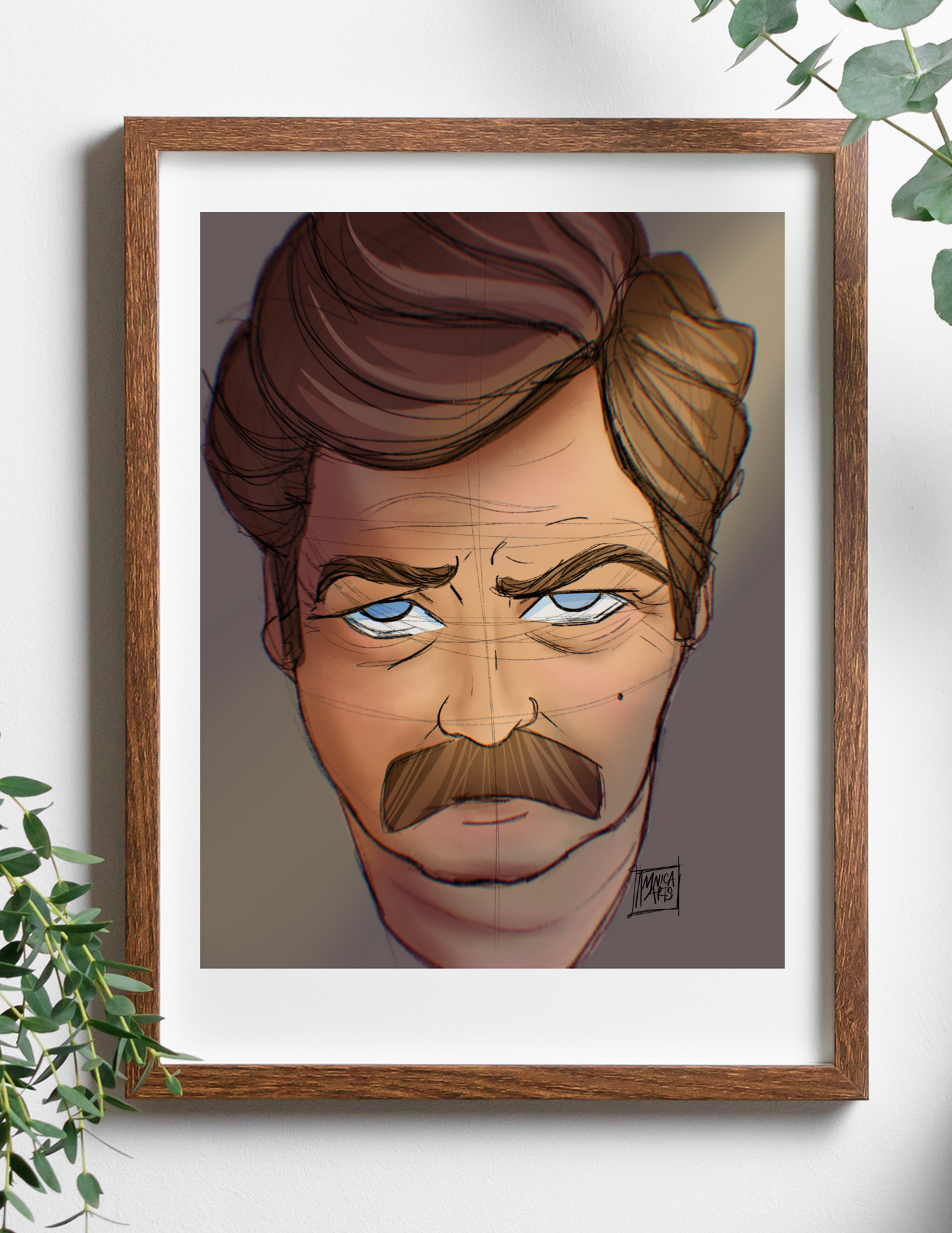 Ron Swanson Fan Art